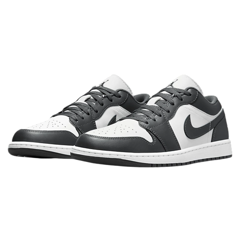 Jordan AJ 1 Low – Summit White/Iron Grey