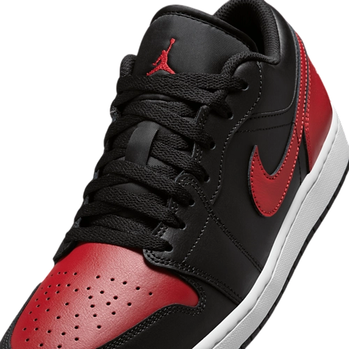 Jordan AJ 1 Low – White/Red/Black