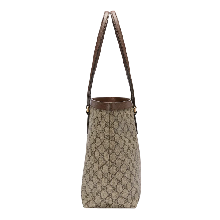 Gucci Ophidia Large Tote – Beige/Dark Brown GG Supreme