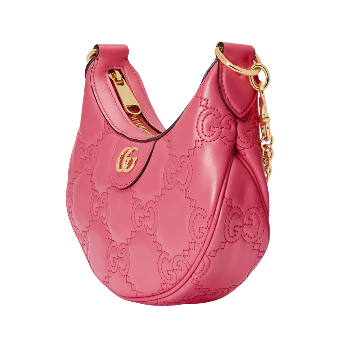 Gucci GG Matelassé Mini Bag – Pink