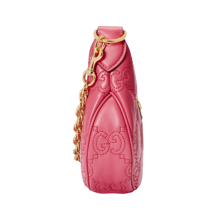 Gucci GG Matelassé Mini Bag – Pink