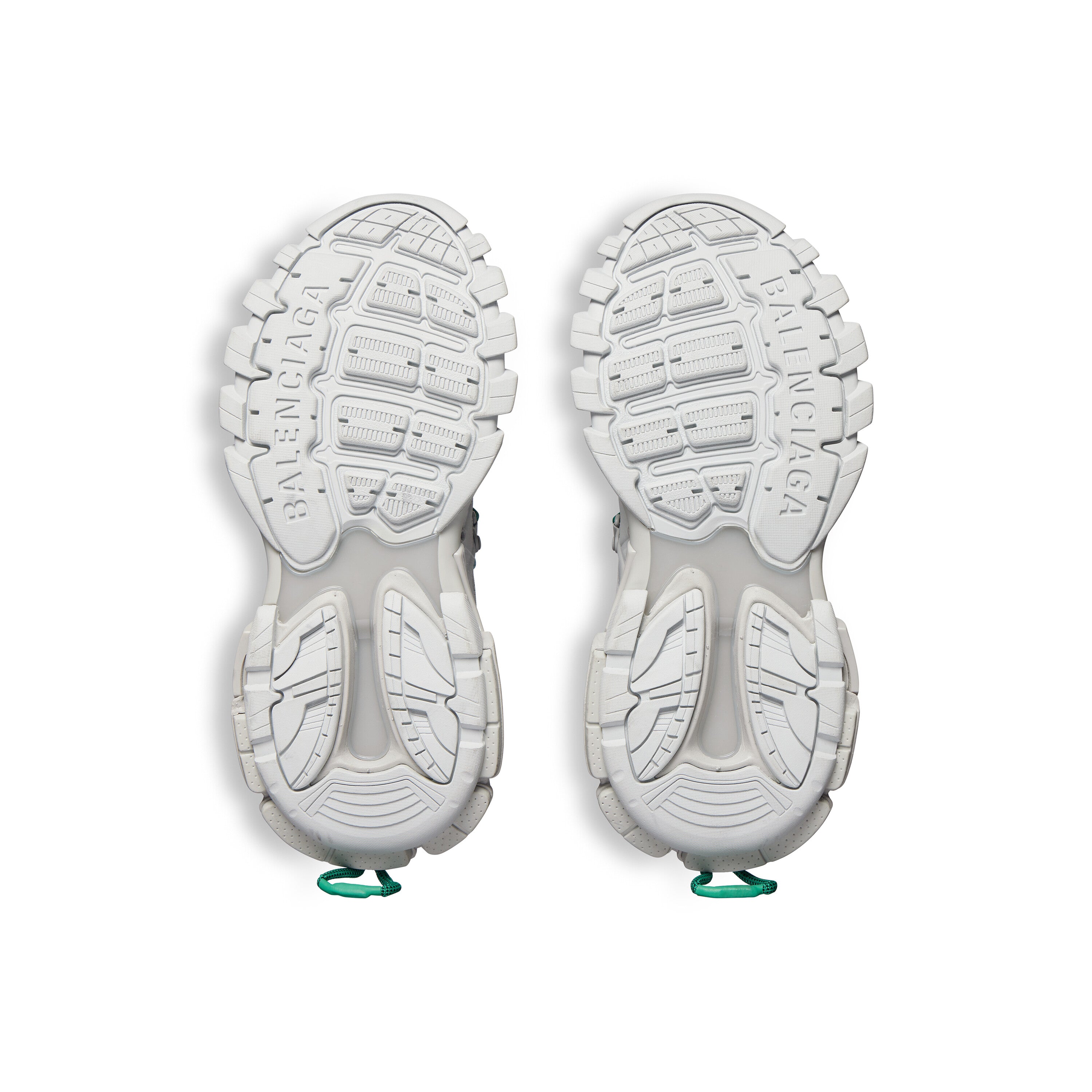 Balenciaga Men’s Track Trail Laces Sneaker – Grey / Green / Blue