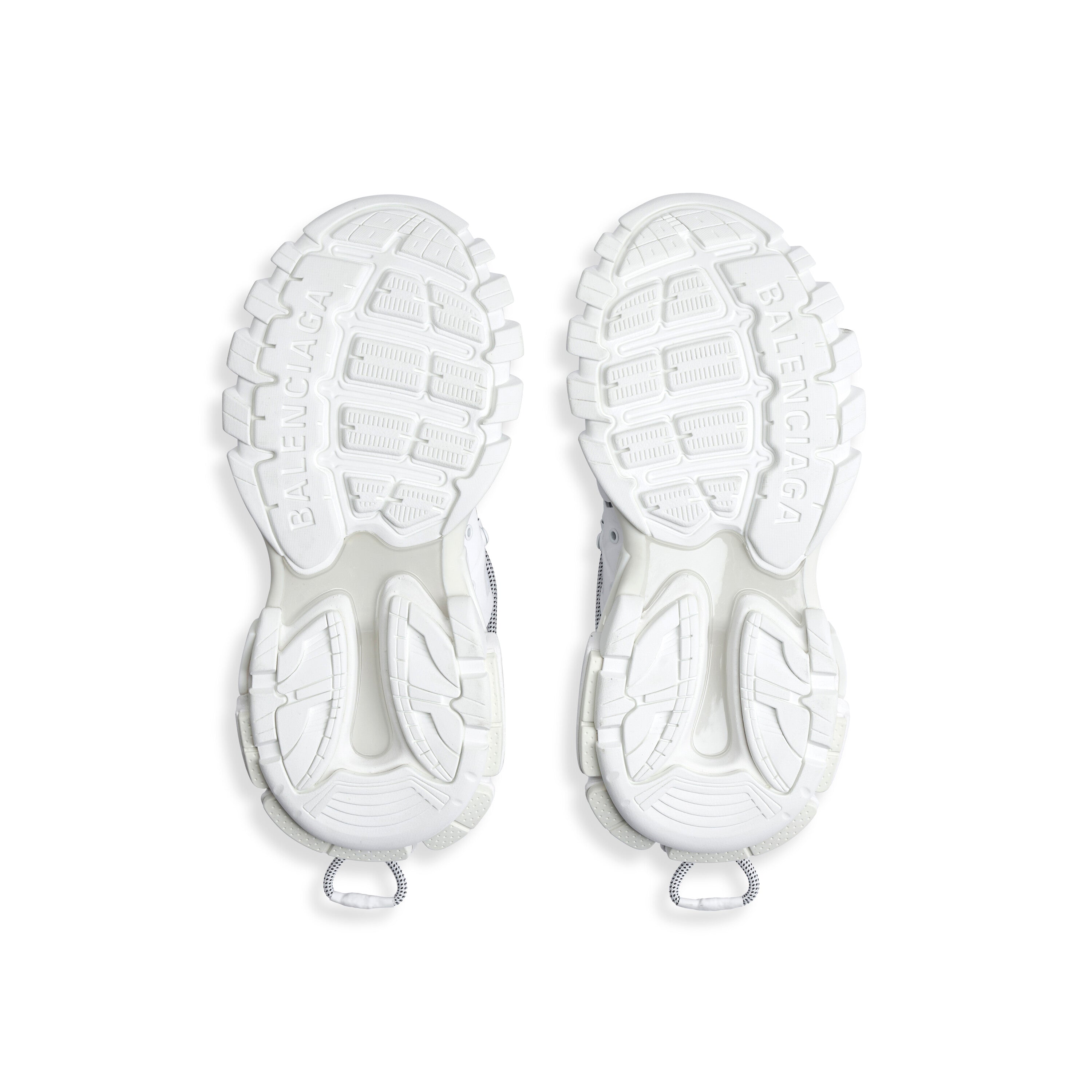 Balenciaga Men’s Track Trail Laces Sneaker – White / Black / Grey