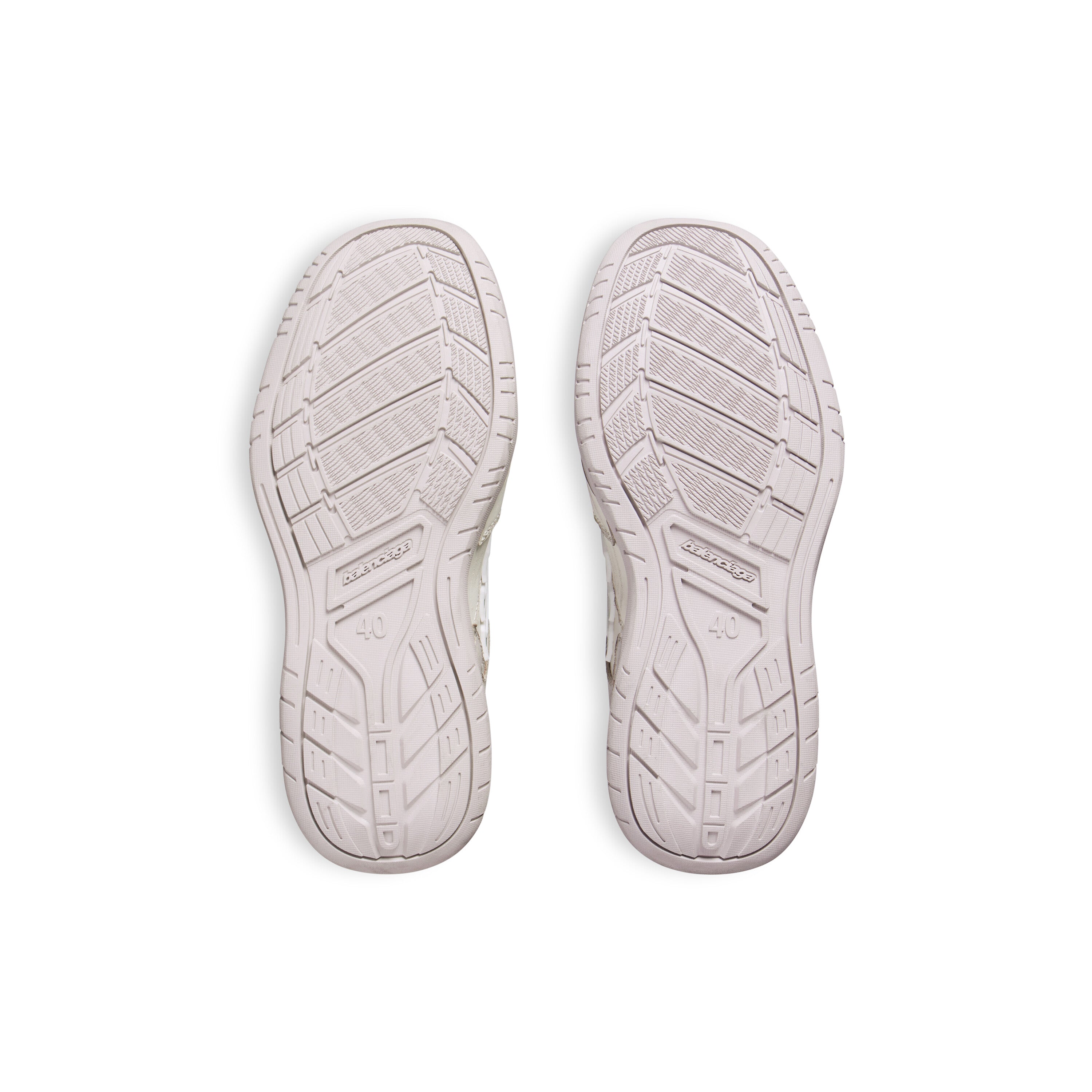 Balenciaga Men’s Hamptons Medium Worn-Out Sneaker – Beige / Green