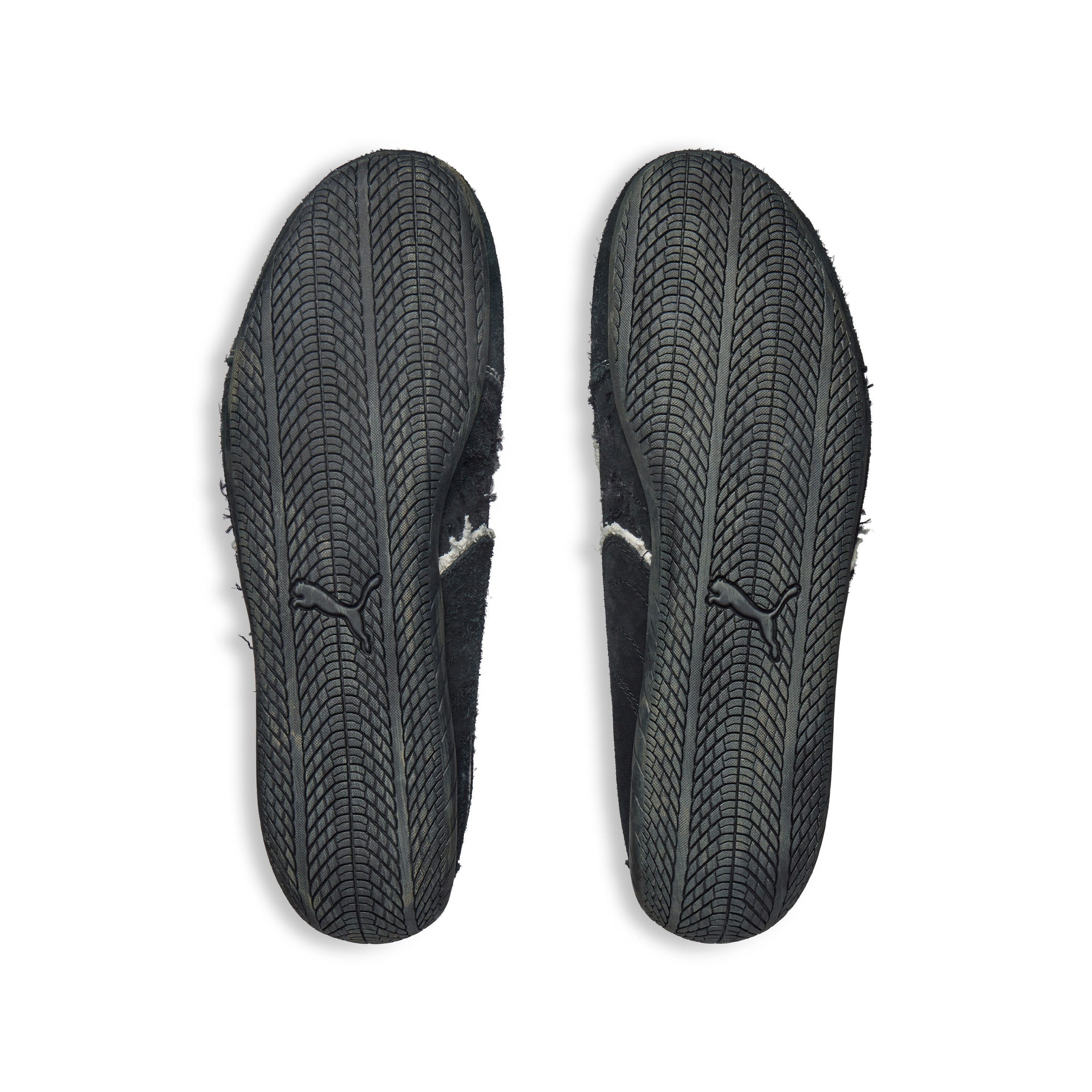 Balenciaga Speedcat Suede Sneaker – Black/White