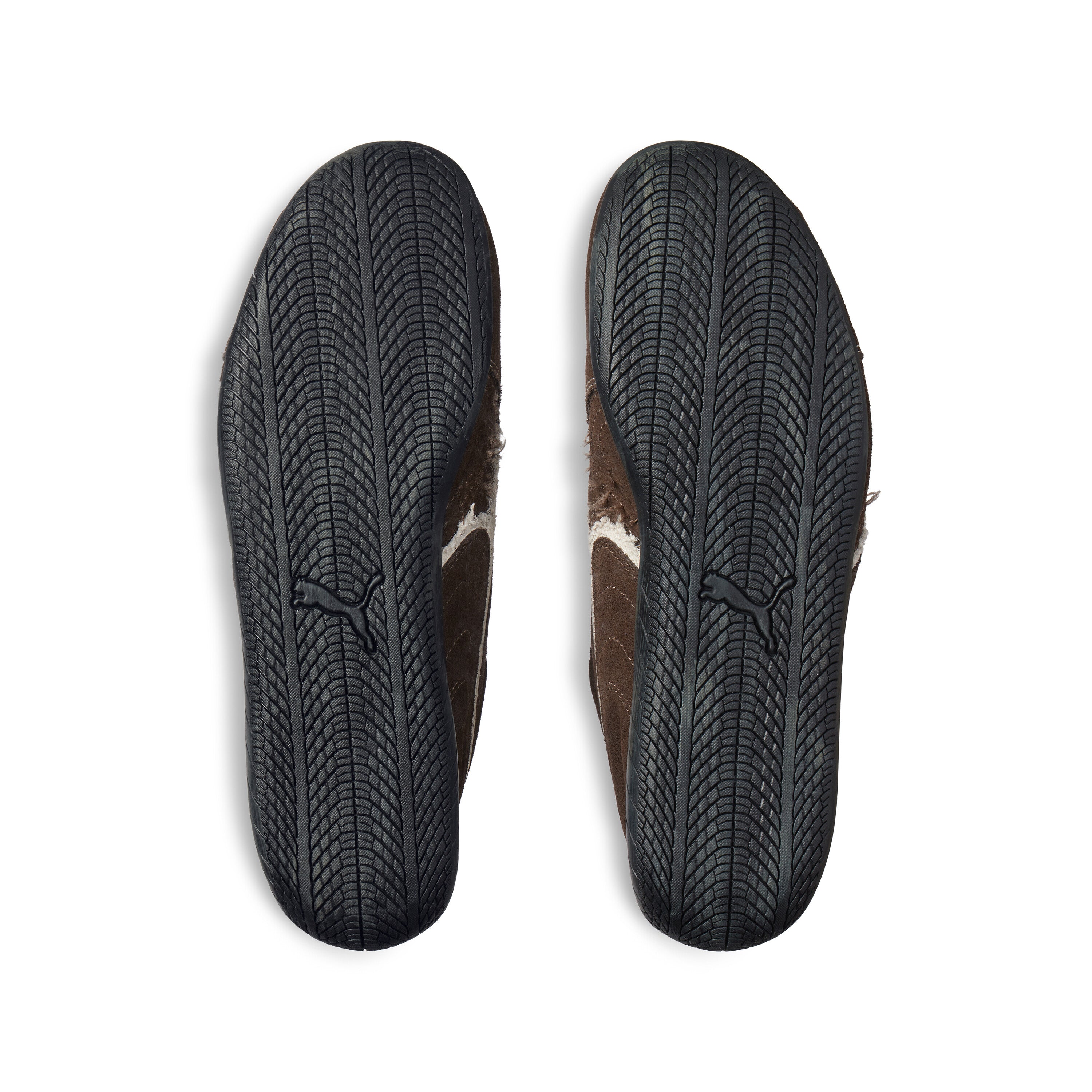 Balenciaga Speedcat Suede Sneaker – Brown/White/Black