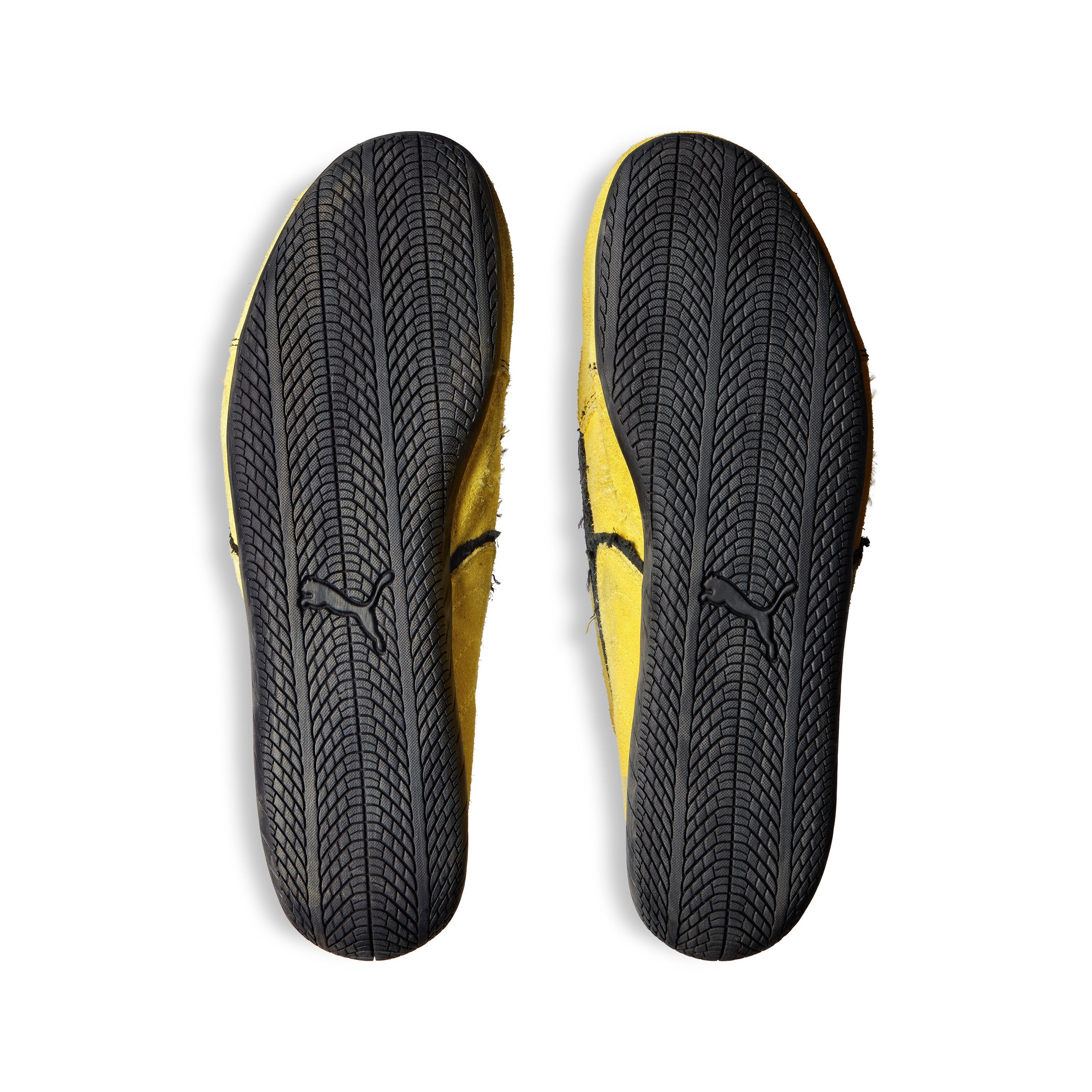 Balenciaga Speedcat Suede Sneaker – Yellow/Black