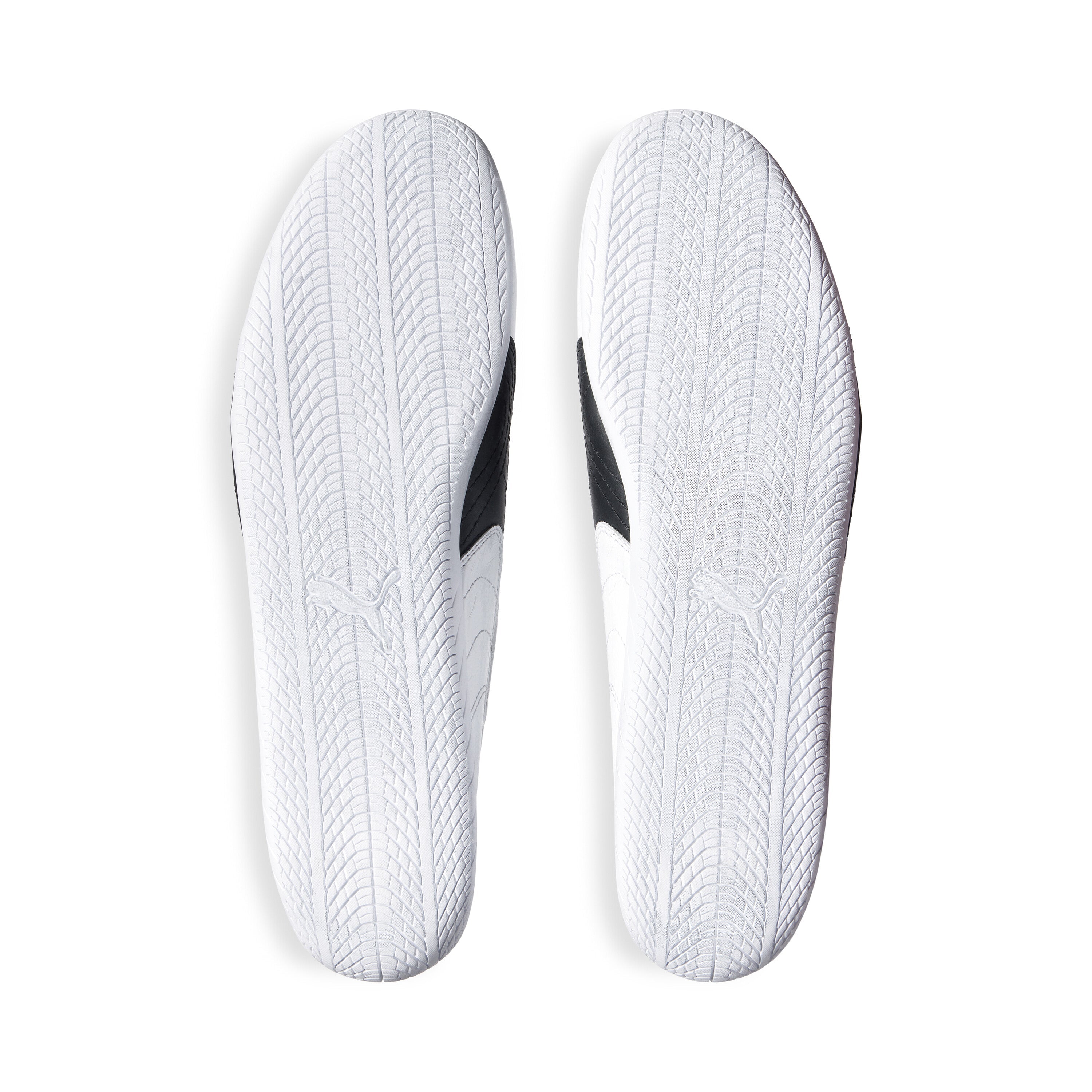 Balenciaga Men’s Speedcat Leather Sneaker – White/Black