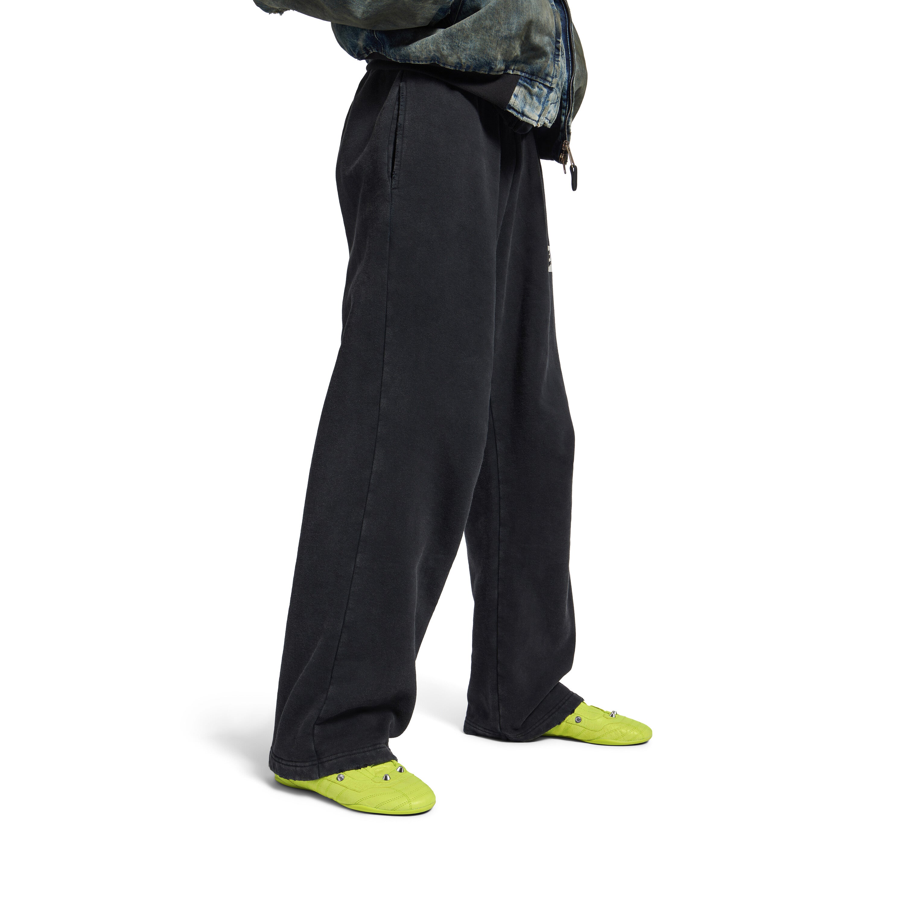 Balenciaga Men’s City Sneaker – Granny Green Sheepskin