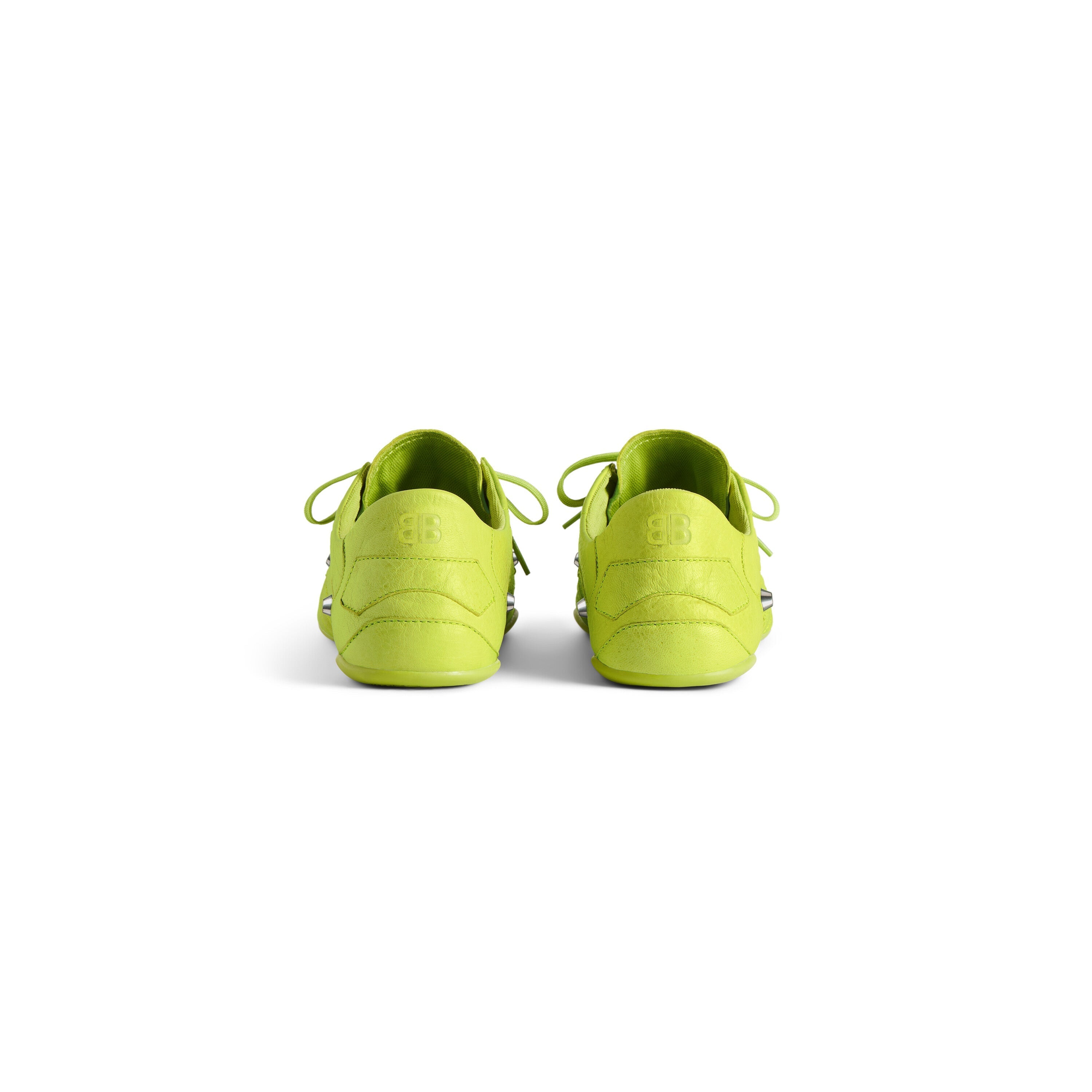 Balenciaga Men’s City Sneaker – Granny Green Sheepskin