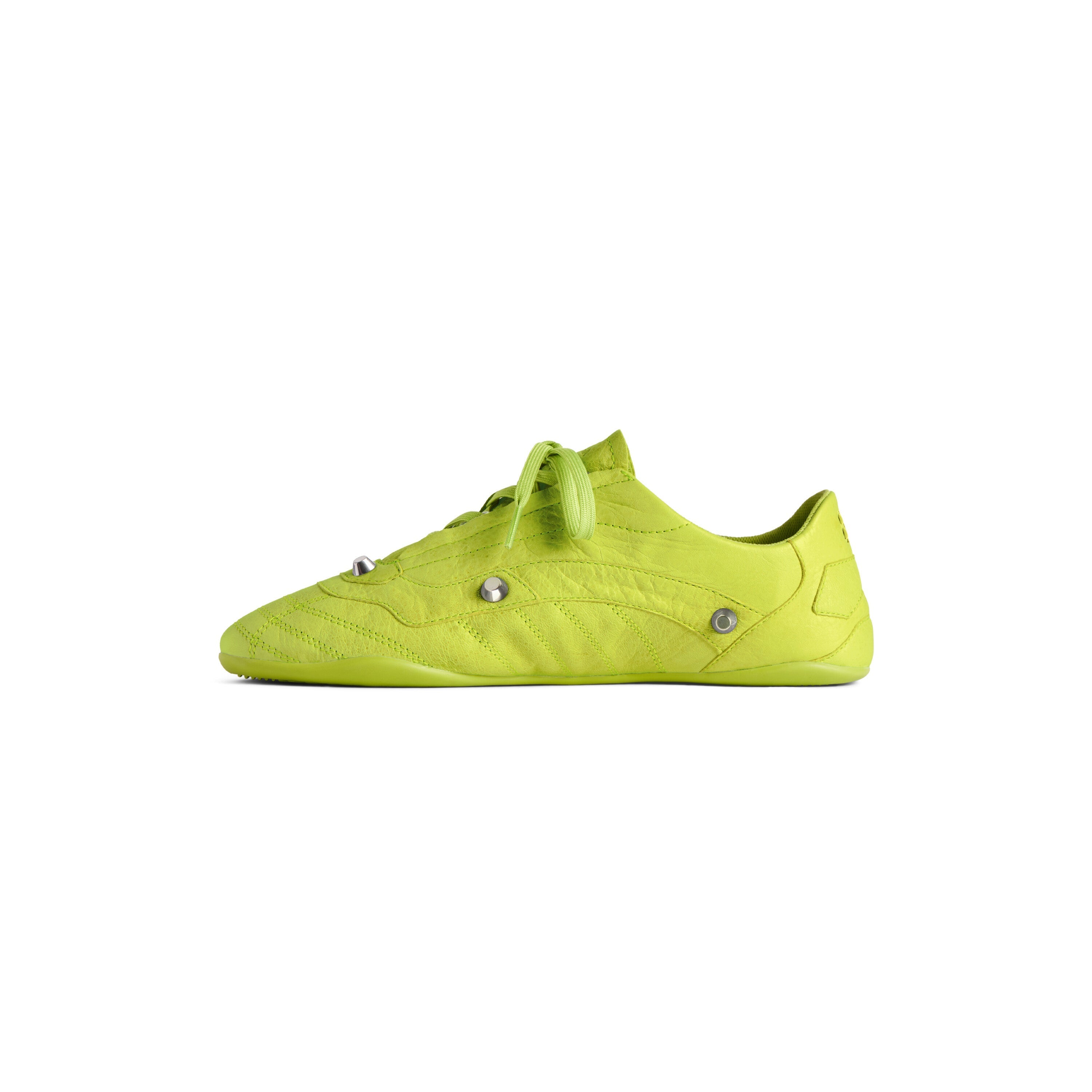 Balenciaga Men’s City Sneaker – Granny Green Sheepskin