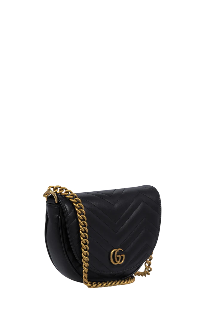 Gucci GG Marmont Matelassé Mini Bag – Black