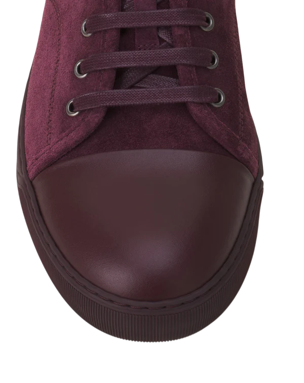 Lanvin DBB1 Leather and Suede Sneaker – Bacchus