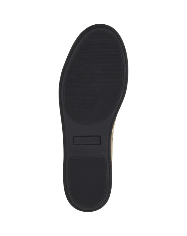 Lanvin DBB1 Hiking Sneakers in Suede – Dark Beige/Brown