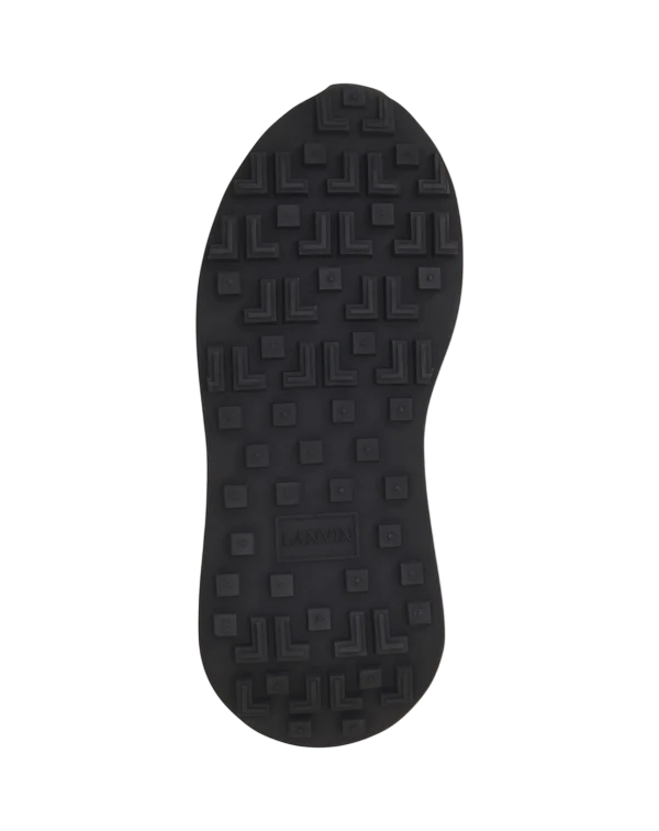 Lanvin BUMPR Nylon Sneakers – Blanc/Noir