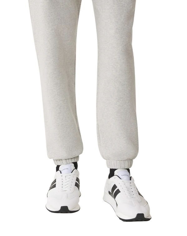 Lanvin BUMPR Nylon Sneakers – Blanc/Noir