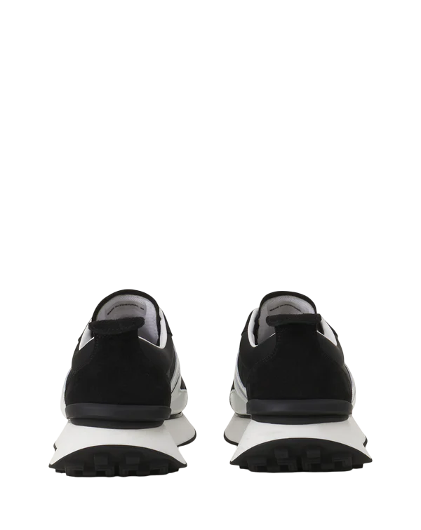 Lanvin BUMPR Nylon Sneakers – Black/White