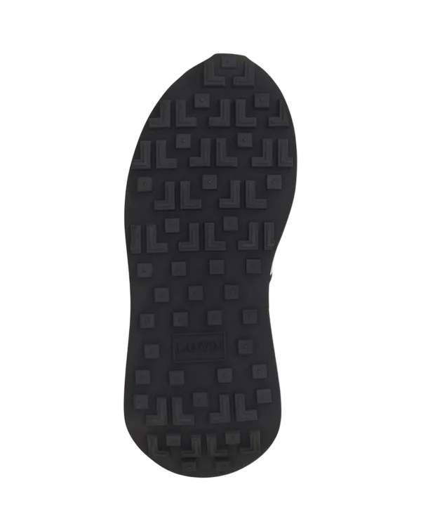 Lanvin BUMPR Nylon Sneakers – Black/White