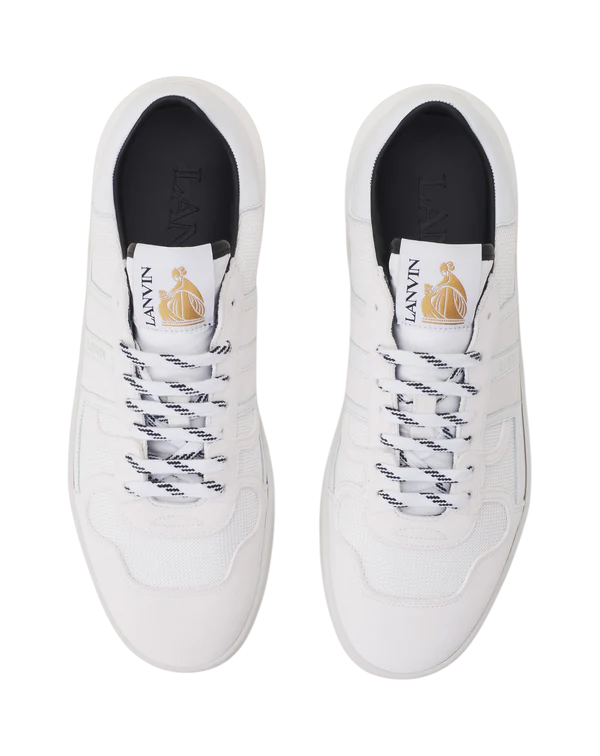 Lanvin CLAY Mesh Sneakers – Blanc