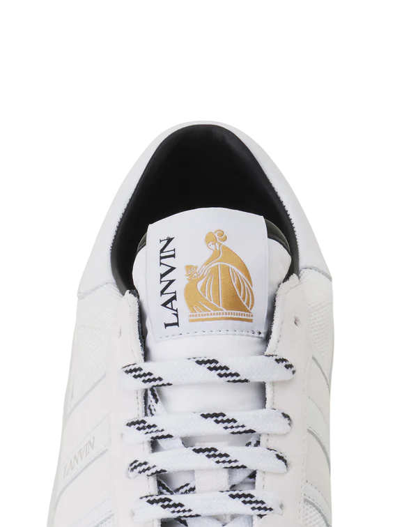 Lanvin CLAY Mesh Sneakers – Blanc