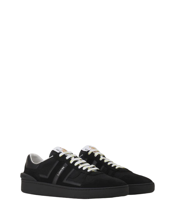 Lanvin CLAY Mesh Sneakers – Black