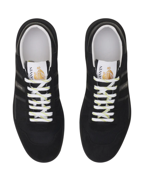Lanvin CLAY Mesh Sneakers – Black