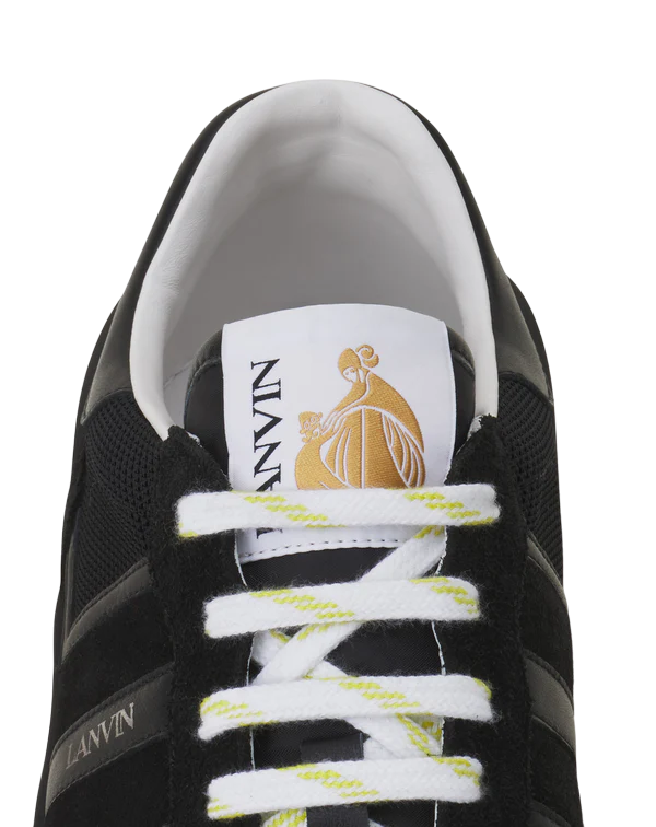 Lanvin CLAY Mesh Sneakers – Black