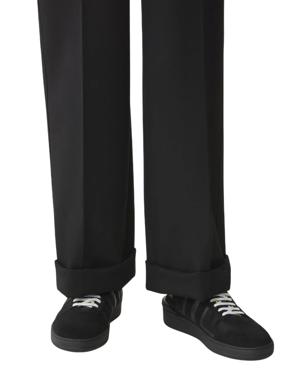 Lanvin CLAY Mesh Sneakers – Black