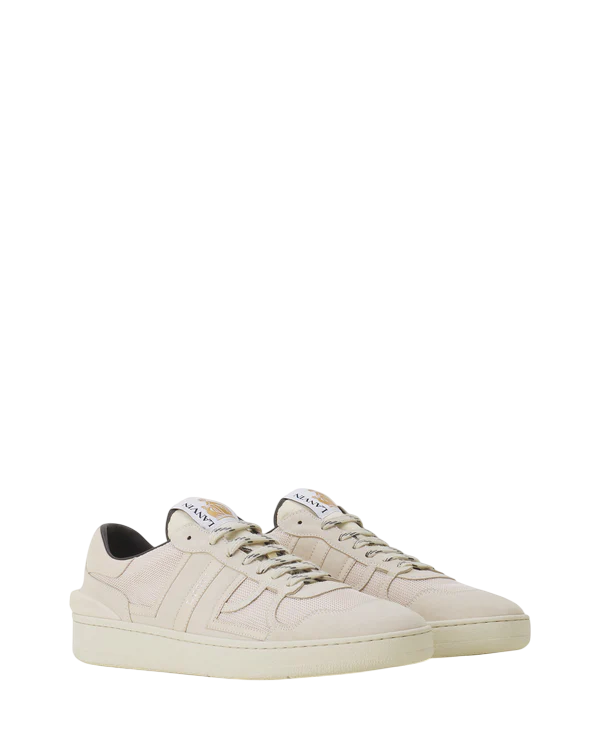 Lanvin CLAY Mesh Sneakers – Pale Grey