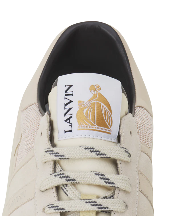 Lanvin CLAY Mesh Sneakers – Pale Grey