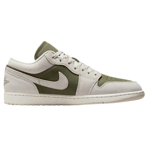 Air Jordan 1 Low SE – Medium Olive/Light Orewood Brown/Sail