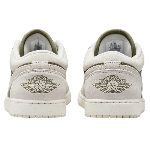 Air Jordan 1 Low SE – Medium Olive/Light Orewood Brown/Sail