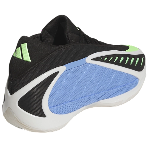 Adidas Anthony Edwards 2 – Blue Fusion / Lime Burst / Zero Metallic