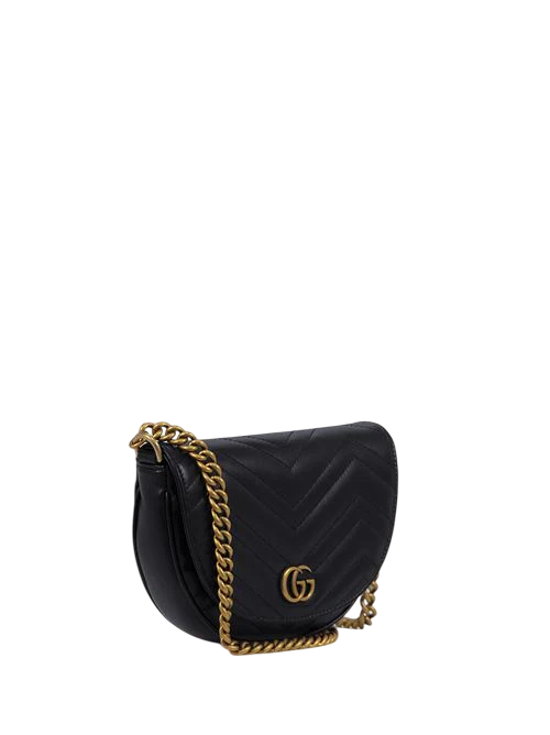 Gucci GG Marmont Matelassé Mini Bag – Black