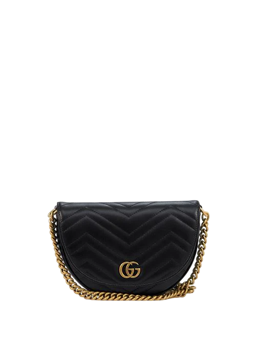 Gucci GG Marmont Matelassé Mini Bag – Black