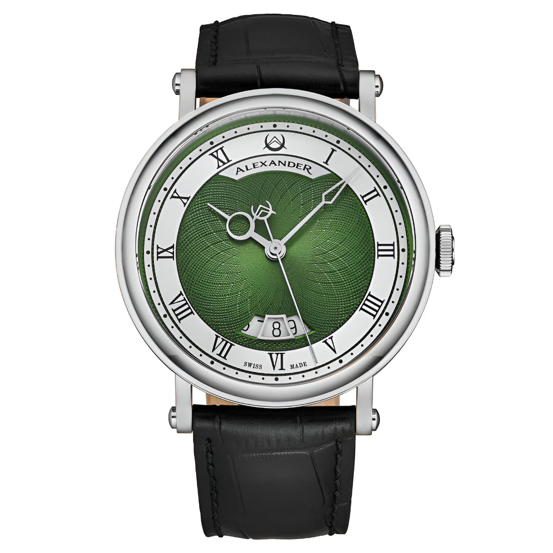 Alexander  2-Automatic Green Dial Men's Watch