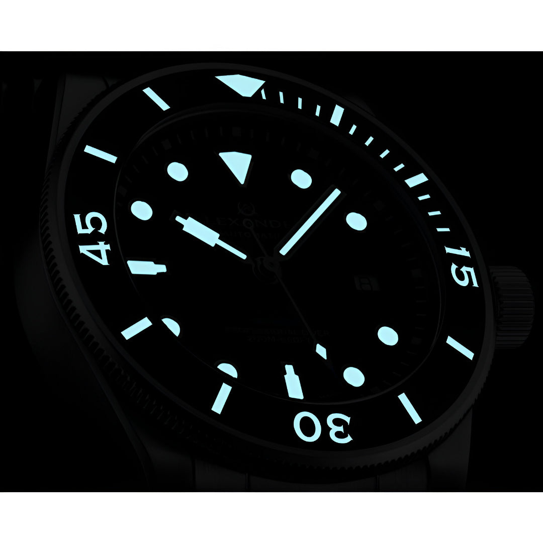 Alexander  2-Automatic Black Dial Men's Watch