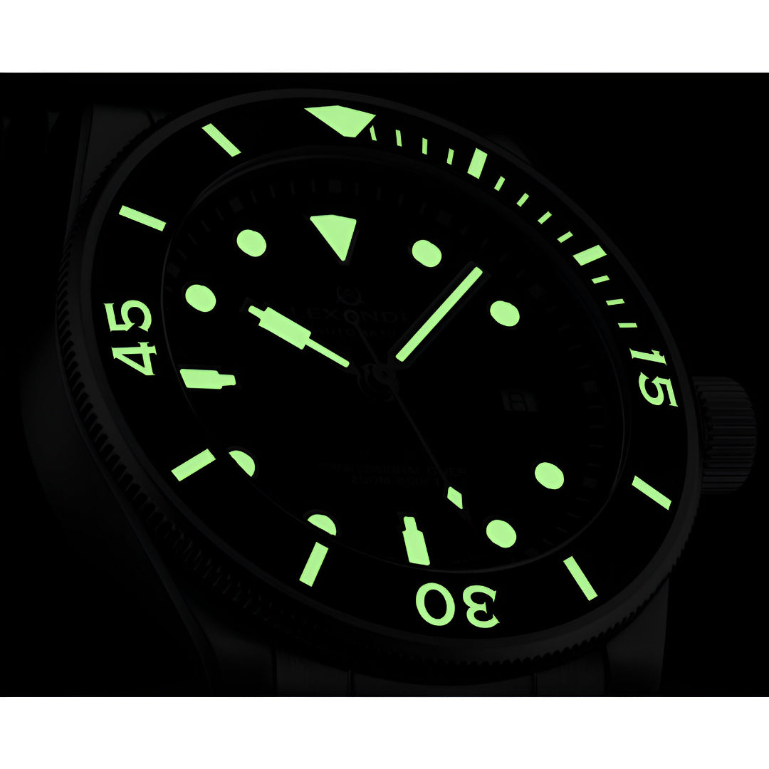 Alexander  2-Automatic Black Dial Men's Watch