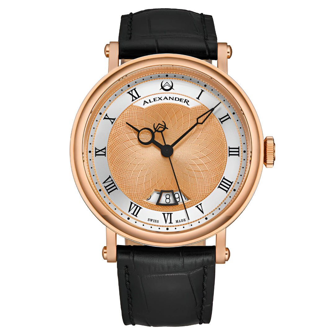 Alexander  2-Automatic Champagne Dial Men's Watch