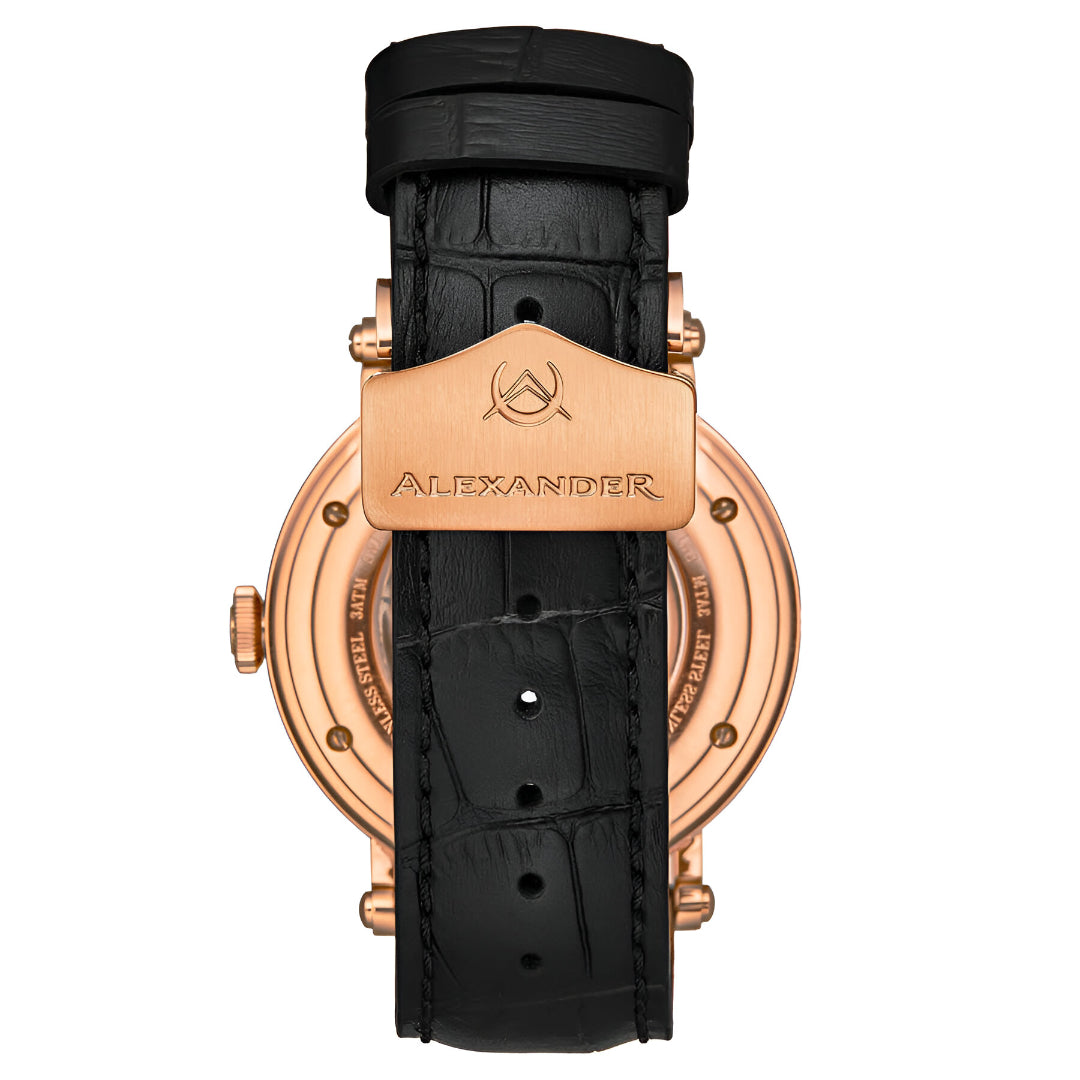 Alexander  2-Automatic Champagne Dial Men's Watch