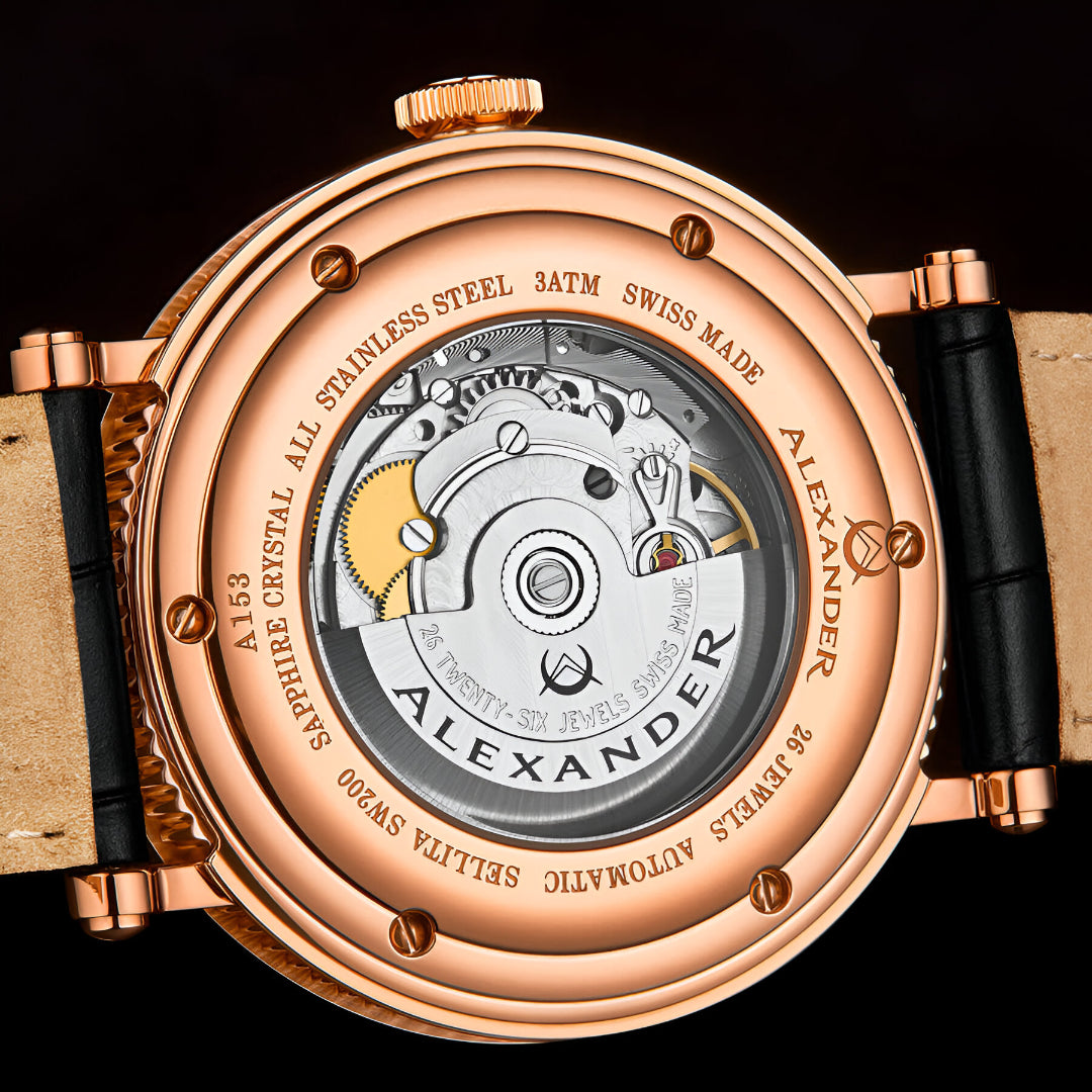 Alexander  2-Automatic Champagne Dial Men's Watch