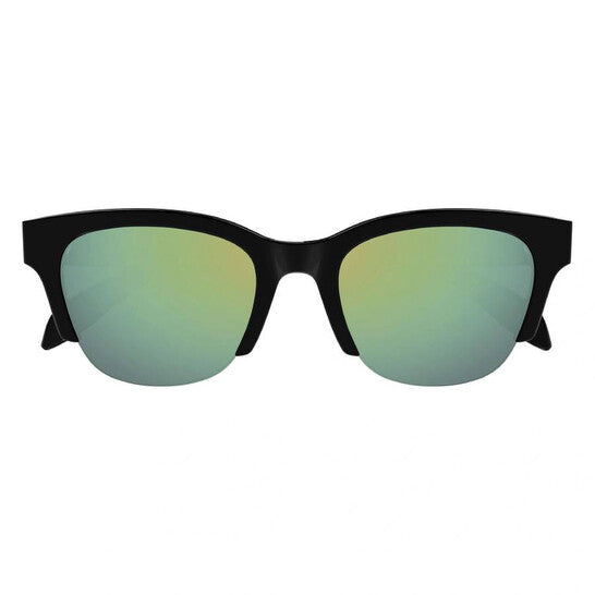 Alexander McQueen Green Mirror Square Ladies Sunglasses