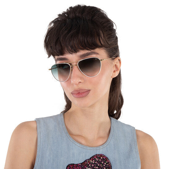 American Optical Green Gradient Pilot Unisex Sunglasses