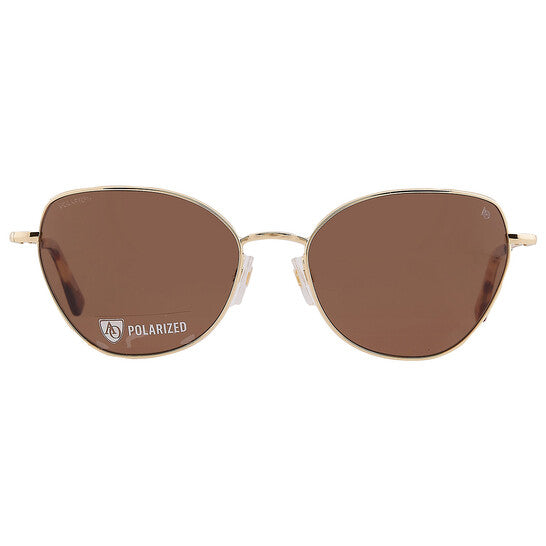 American Optical Polarized Brown Cat Eye Ladies Sunglasses