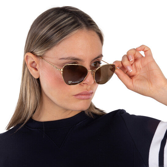 American Optical Polarized Brown Cat Eye Ladies Sunglasses