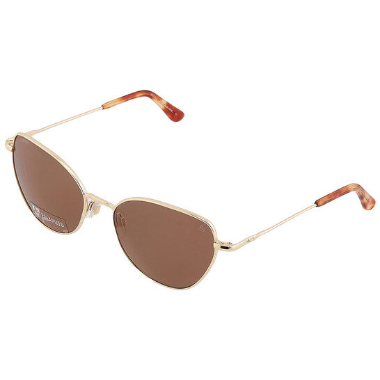 American Optical Polarized Brown Cat Eye Ladies Sunglasses