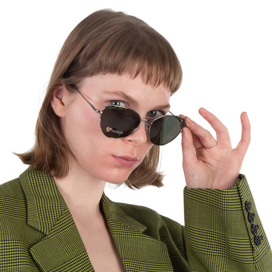 American Optical Polarized Green Cat Eye Ladies Sunglasses