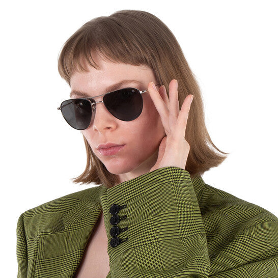 American Optical Polarized Grey Pilot Ladies Sunglasses