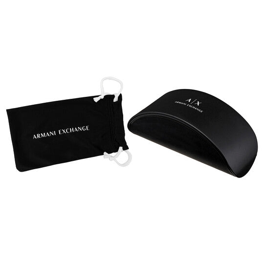 Armani Exchange Grey Mirror Pilot Men's Sunglasses