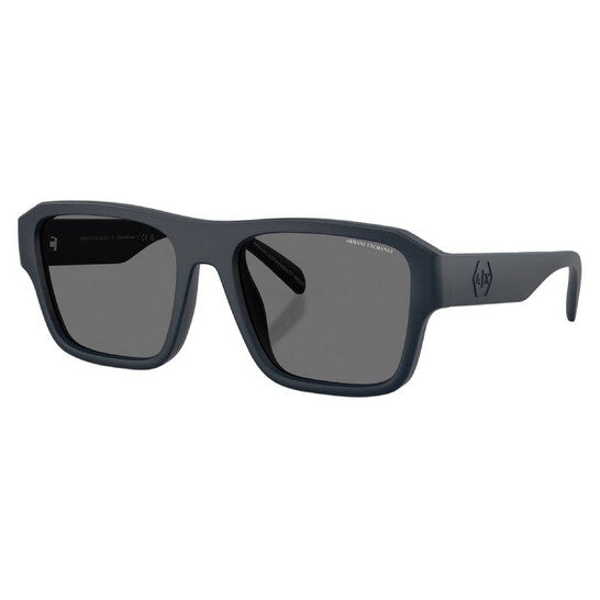 Armani Exchange Grey Square Men's Sunglasses